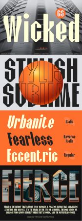 Wicked – Industrial Font