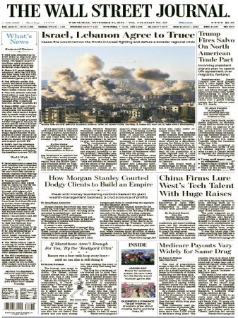 The Wall Street Journal - 27 November 2024