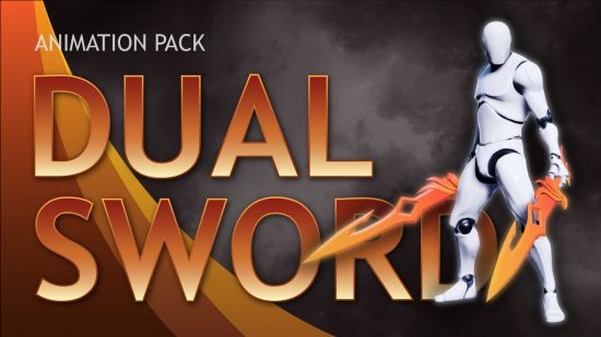 Unreal Engine Marketplace - Dual Sword Animation Pack (5.0+)