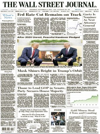The Wall Street Journal - 14 November 2024