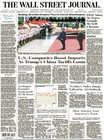The Wall Street Journal- November 21 2024