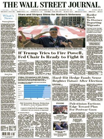 The Wall Street Journal - 12 November 2024
