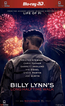 Billy Lynns Long Halftime Walk 2016 1080p 3D HSBS BluRay x264-SUP3R