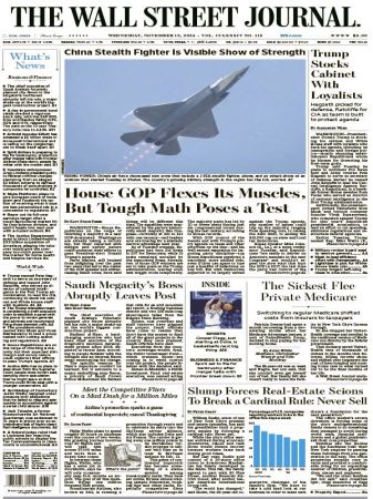 The Wall Street Journal - 13 November 2024