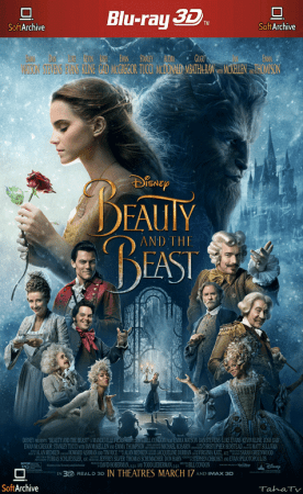 Beauty And The Beast 2017 1080p 3D HSBS BluRay x264-SUP3R