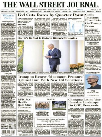 The Wall Street Journal - November 8, 2024