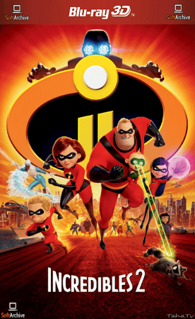 Incredibles 2 2018 1080p 3D HSBS BluRay x264-SUP3R