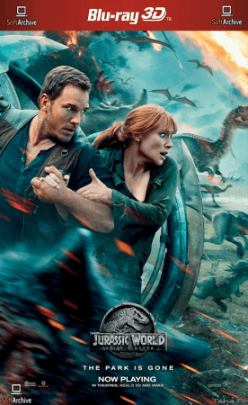 Jurassic World Fallen Kingdom 2018 1080p 3D HSBS BluRay x264-SUP3R