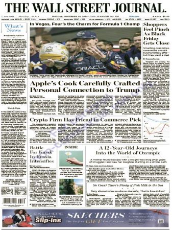 The Wall Street Journal - 25 November 2024