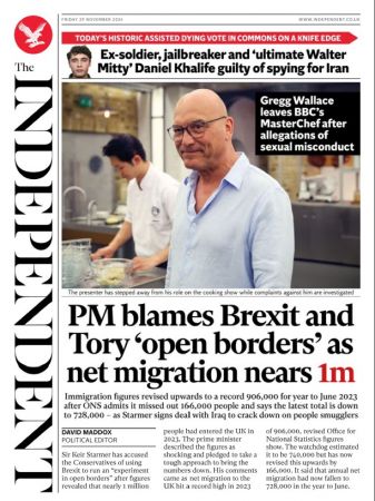 The Independent - 29 November 2024