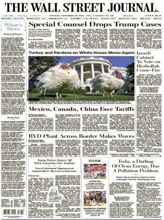 The Wall Street Journal - November 26 2024