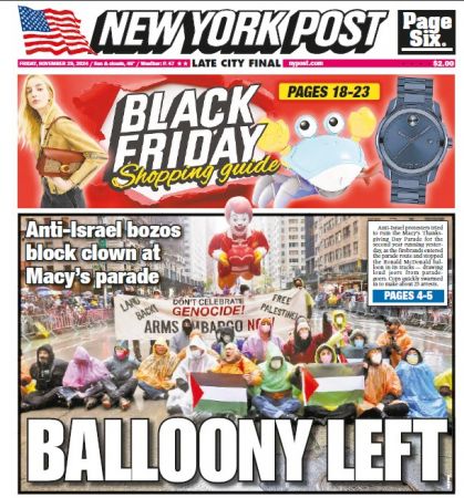 New York Post - November 29, 2024