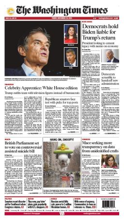 The Washington Times - November 29, 2024