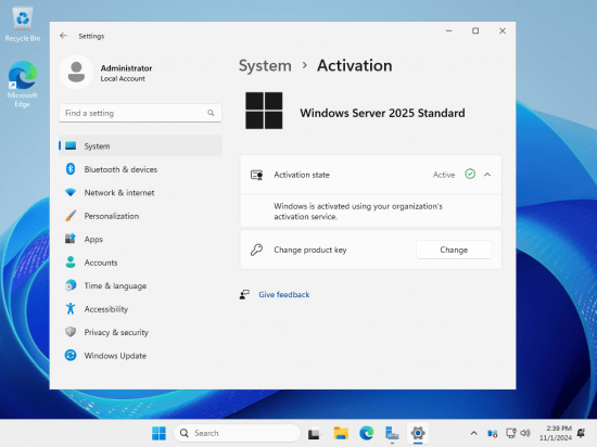 Windows Server 2025 LTSC 24H2 Build 26100.1742 x64 Final English MSDN/VLSC