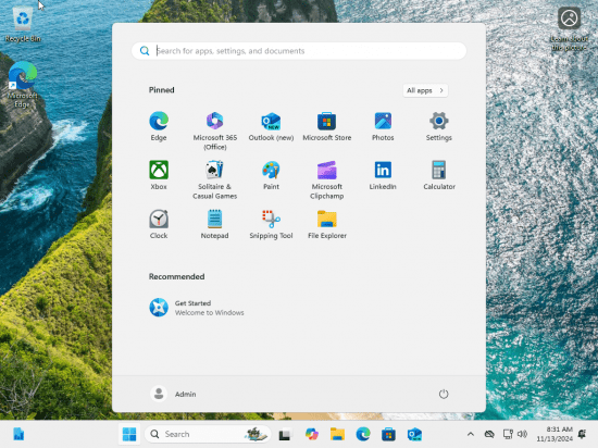 Windows 11 Pro 24H2 Build 26100.2033 (No TPM Required) Preactivated Multilingual November 2024