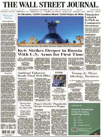 The Wall Street Journal - November 20 2024
