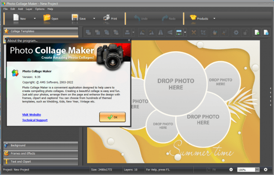 AMS Photo Collage Maker 9.35