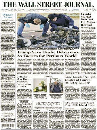 The Wall Street Journal - 11 November 2024
