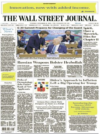 The Wall Street Journal - 19 November, 2024
