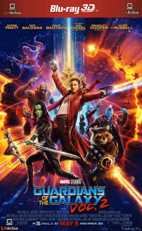 Guardians Of The Galaxy Vol. 2 2017 1080p 3D HSBS BluRay x264-SUP3R
