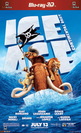 Ice Age Continental Drift 2012 1080p 3D HSBS BluRay x264-SUP3R