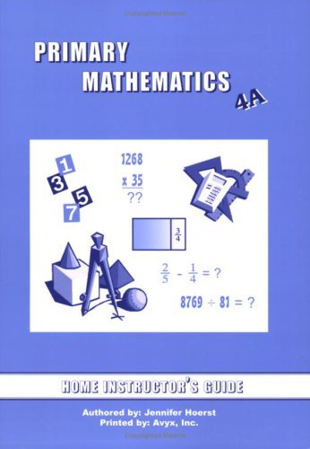 Primary Mathematics Home Instructor's Guide
