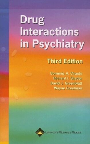 Drug Interactions in Psychiatry, 3rd Edition