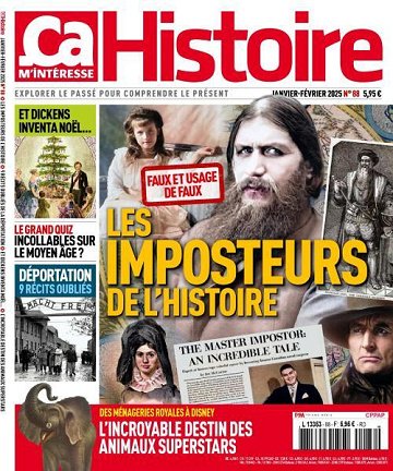 Ca M'Interesse Histoire - Janvier-Fevrier 2025