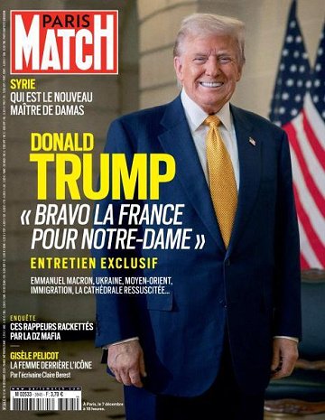 Paris Match - 12 Decembre 2024