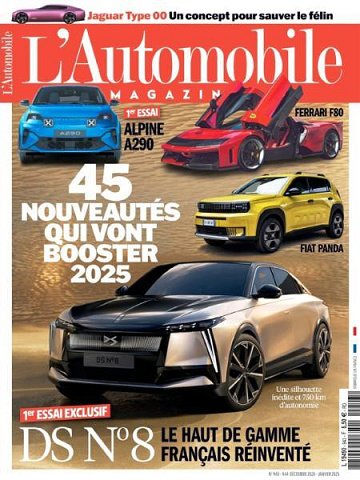 L'Automobile Magazine - Decembre 2024 - Janvier 2025