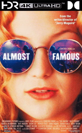 Almost Famous 2000 Bootleg Cut UHD BluRay 2160p DDP 5.1 DV HDR x265-hallowed