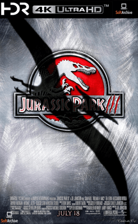 Jurassic Park III 2001 UHD BluRay 2160p DDP 7.1 HDR x265-hallowed