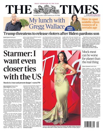 The Times UK - December 03, 2024