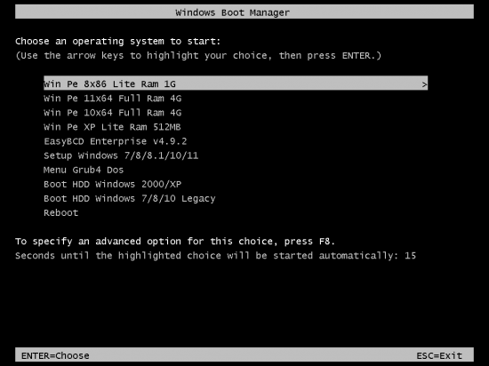 WinPE MCBoot VN Version 10.7 build 151024 Pro