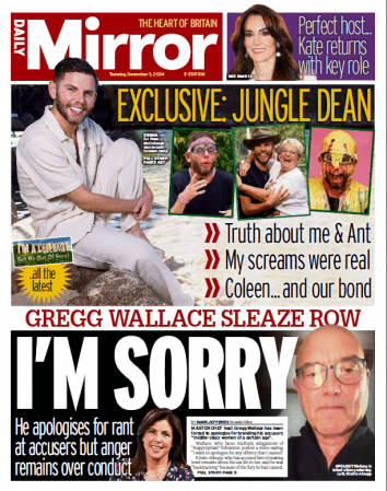 Daily Mirror - December 03, 2024