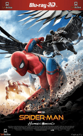 Spider-Man Homecoming 2017 1080p 3D HSBS BluRay x264-SUP3R
