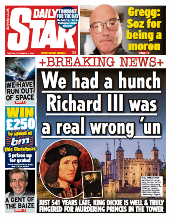 Daily Star - December 3, 2024