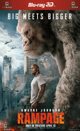 Rampage 2018 1080p 3D HSBS BluRay x264-SUP3R