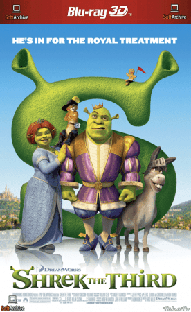 Shrek The Third 2007 1080p 3D HSBS BluRay x264-SUP3R