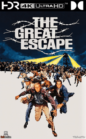 The Great Escape 1963 UHD BluRay 2160p DDP 5.1 DV HDR10Plus x265-hallowed