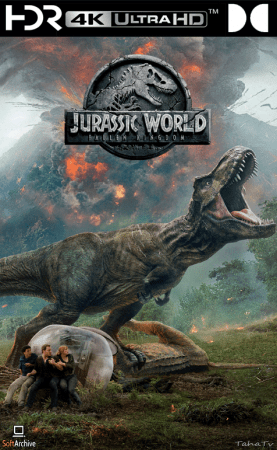 Jurassic World Fallen Kingdom 2018 BluRay 2160p DDP 7.1 DV HDR x265-hallowed