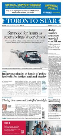 Toronto Star December - December 2, 2024