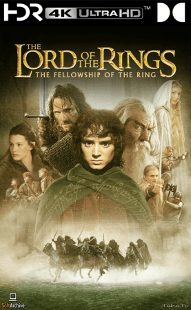 The Lord of the Rings The Fellowship of the Ring 2001 Theatrical UHD BluRay 2160p DDP 7.1 DV HDR x265-hallowed