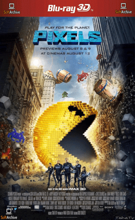 Pixels 2015 1080p 3D HSBS BluRay x264-SUP3R
