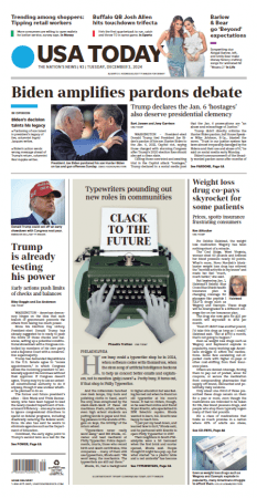 USA Today - December 03, 2024