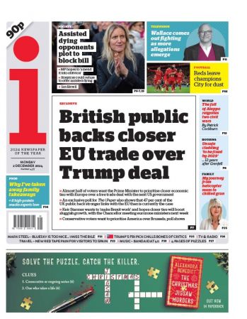 The i Newspaper - 2 December 2024