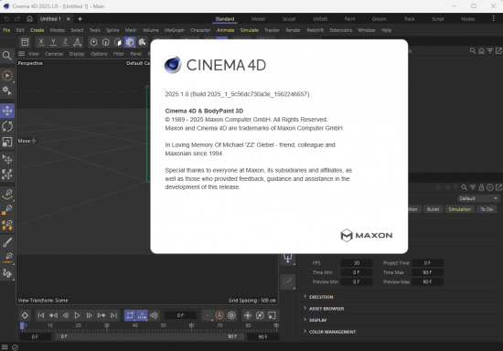 Maxon Cinema 4D 2025.1.0 (x64) Multilingual