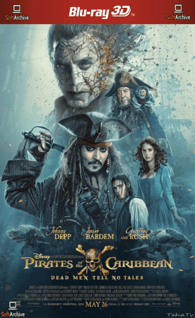 Pirates Of The Caribbean Dead Men Tell No Tales 2017 1080p 3D HSBS BluRay x264-SUP3R