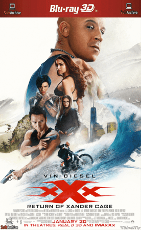 XXx Return Of Xander Cage 2017 1080p 3D HSBS BluRay x264-SUP3R