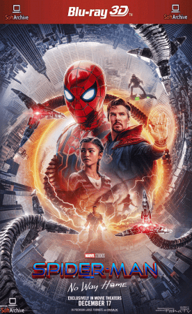 Spider-Man No Way Home 2021 1080p 3D HSBS BluRay x264-SUP3R